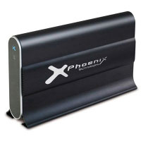 Caja externa HDD USB 2.0 phoenix technologies 3.5  SATA aluminio (PHSTORAGE)